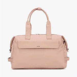 Calpak Hue Laptop Duffel in Pink Sand